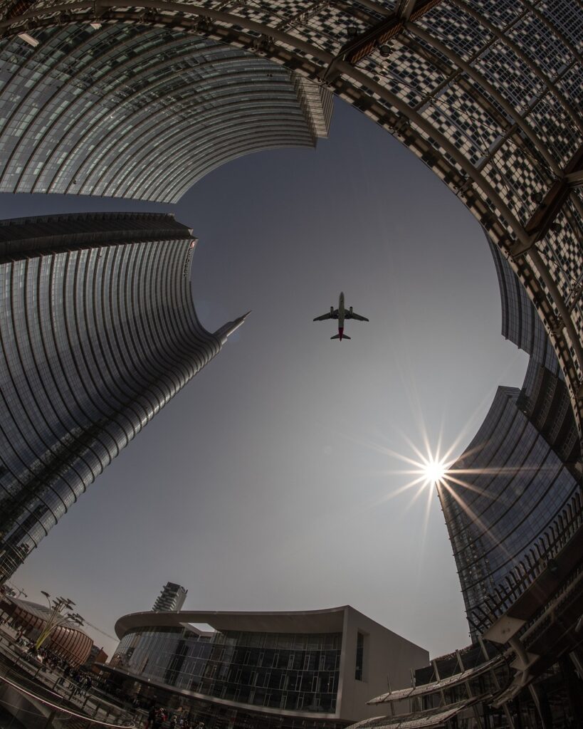 plane, city, architecture-4245416.jpg